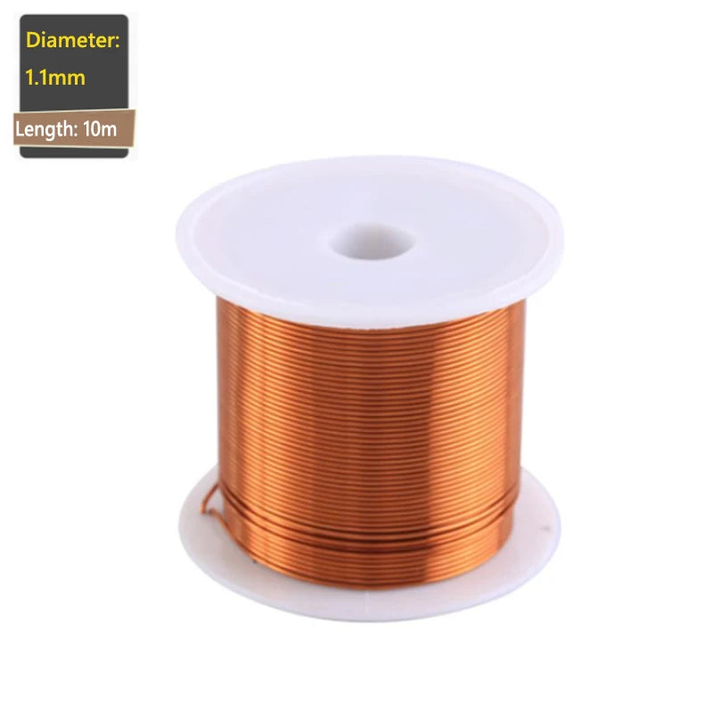 1-3Rolls copper lacquer wire 0.06mm -1.2mm Cable Copper Wire Magnet Wire Enameled Copper Winding Wire Coil Copper Wire