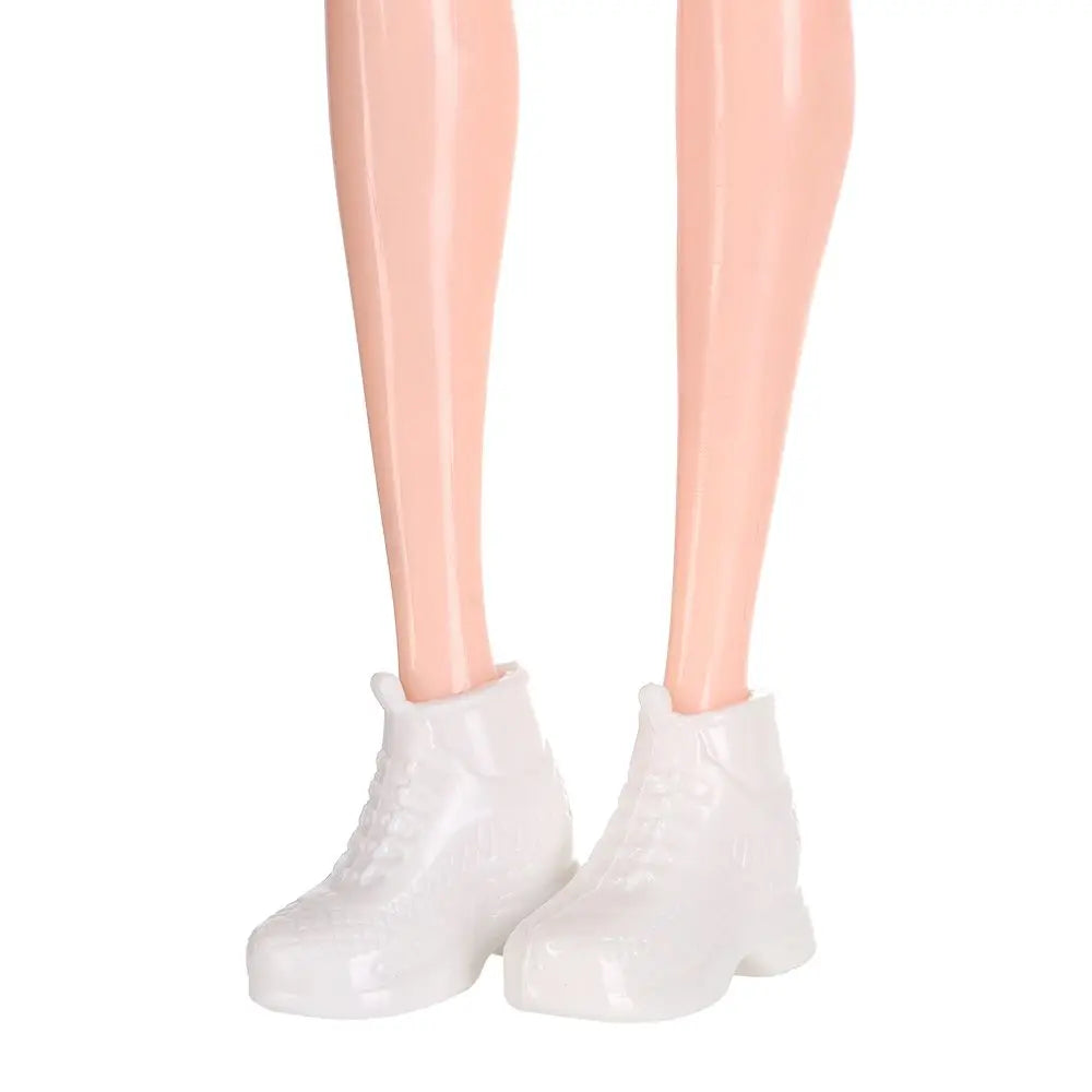 1/6 Doll Shoes High Heels for 30cm Barbie Doll Long Knees Boots Fashion Hero Dolls Boot Accessories Toys Foot Length 2.2cm