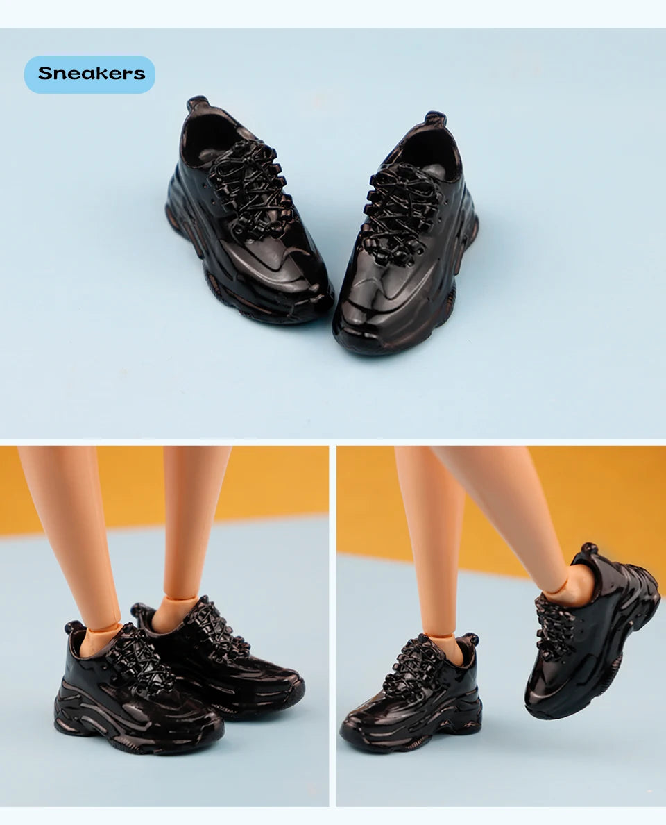 Original Doll Shoes High Heels Personality Doll Shoes 1/6 Doll Casual Sandals Shoes Boots Doll Decors Doll Accessories