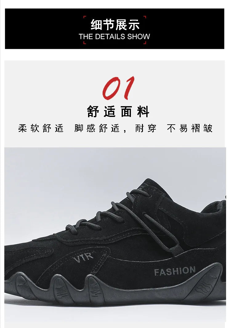 men shoes breathable non slip work shoes for male fashion sneakers outdoor walking flats skateboard sneakers