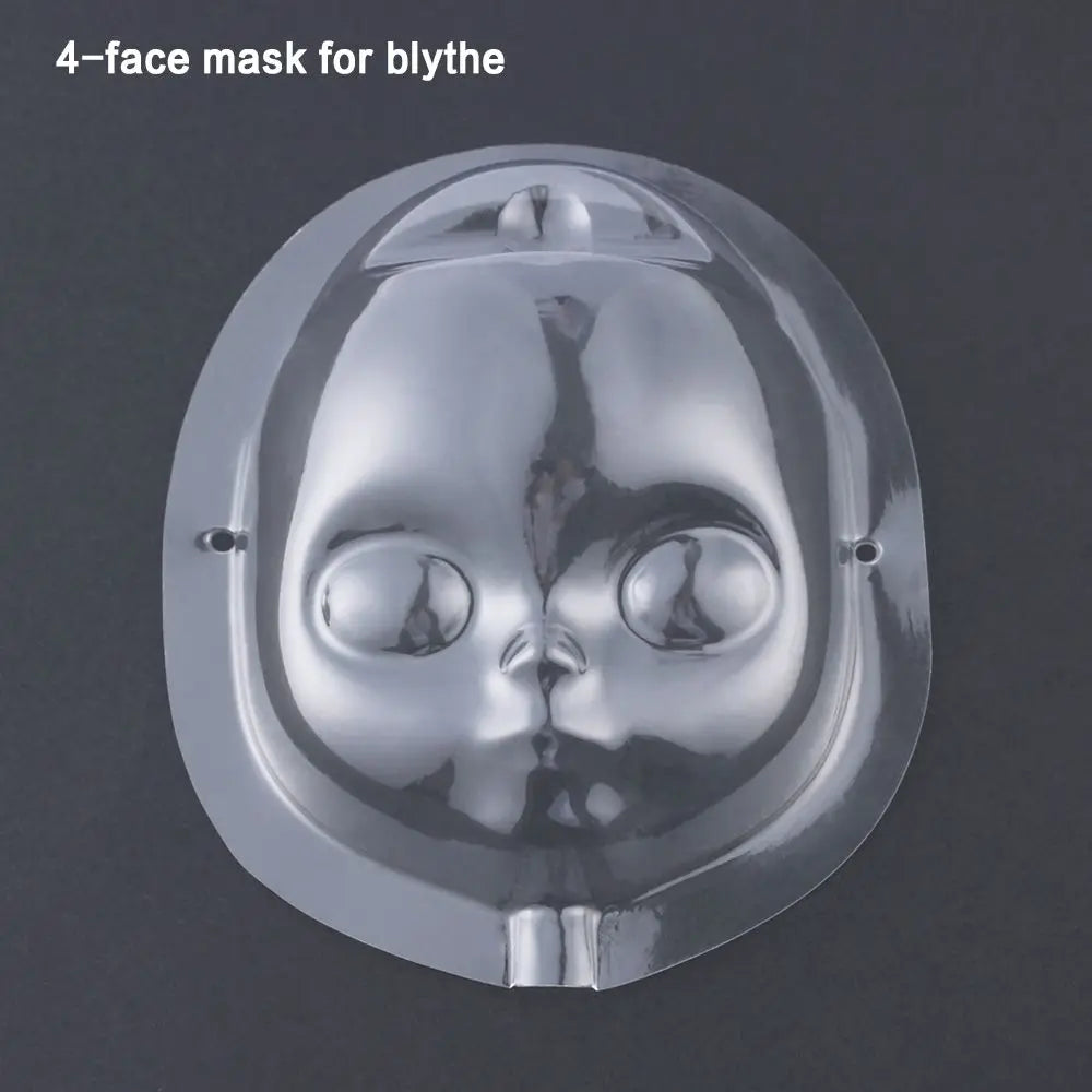 1/4 1/3 1/6  Head Cover Doll Face Make Up Protection Mask Bag Transparent Mask Acrylic for baby Azone Dollfie SD DD BJD