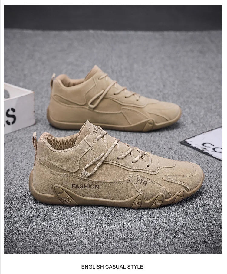 men shoes breathable non slip work shoes for male fashion sneakers outdoor walking flats skateboard sneakers