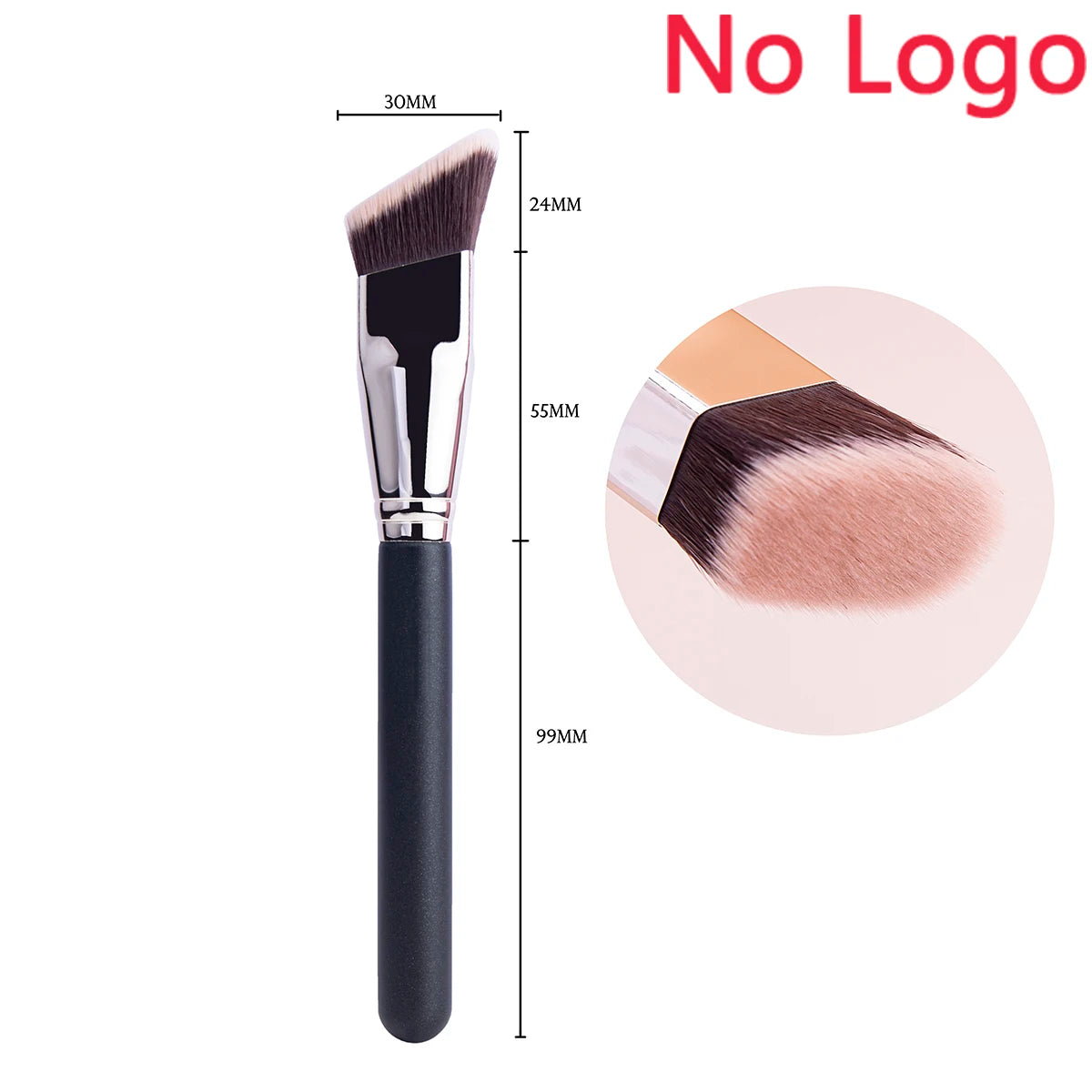 171S Angled Liquid Blush Foundation Brushes Cream Blush Brush Foundation Blending Makeup Brush Foundation Buffing Make Up Tool