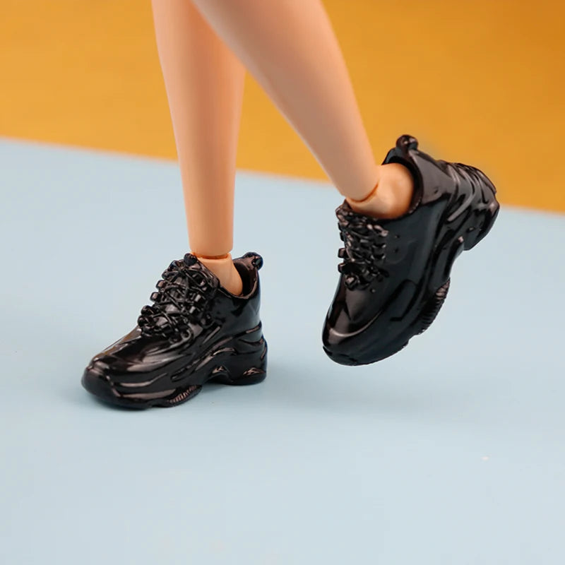 Original Doll Shoes High Heels Personality Doll Shoes 1/6 Doll Casual Sandals Shoes Boots Doll Decors Doll Accessories