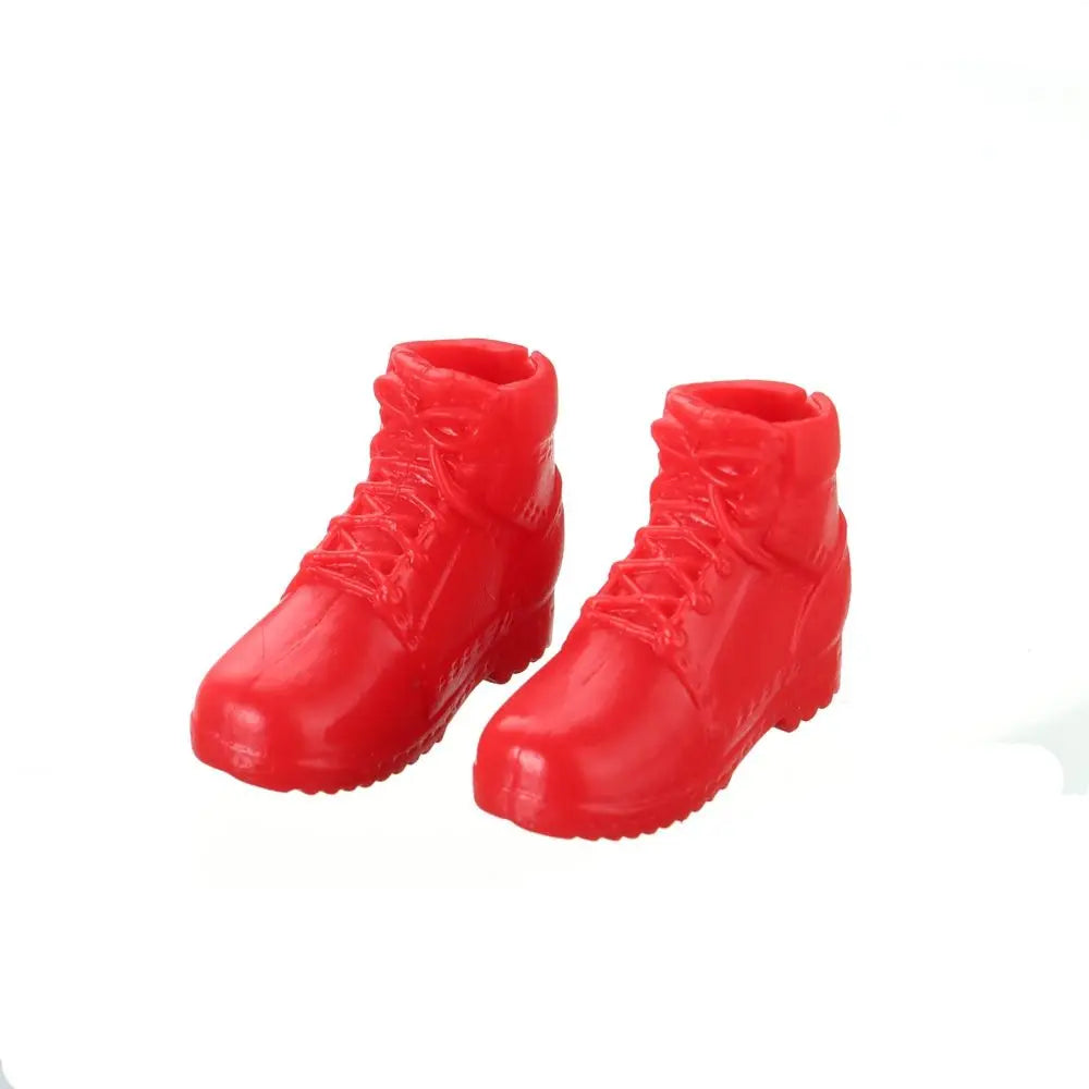 1/6 Doll Shoes High Heels for 30cm Barbie Doll Long Knees Boots Fashion Hero Dolls Boot Accessories Toys Foot Length 2.2cm