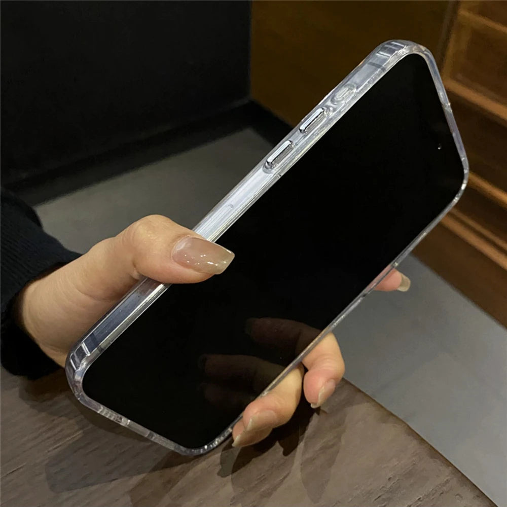 Plating Sliver Make Up Mirror For Magnetic Magsafe Case For iPhone 15 14 13 12 11 Pro Max Wireless Charge Hard Shockproof Cover