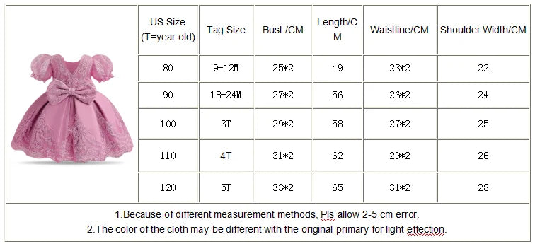 Baby Girls 1st Birthday Baptism Beading Dress For Girls Princess Luxury Embroidery Costumes Kids Party Clothes Toddler Dresses