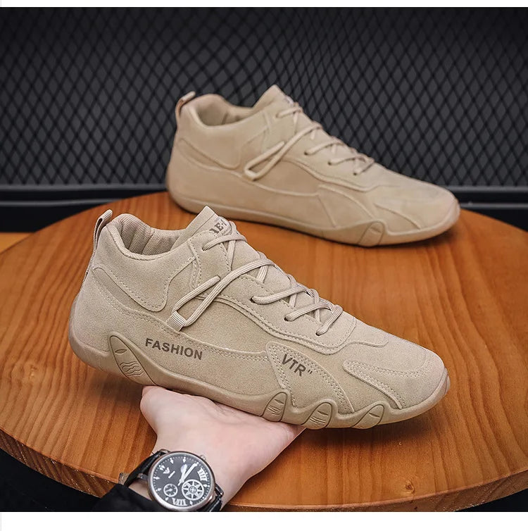 men shoes breathable non slip work shoes for male fashion sneakers outdoor walking flats skateboard sneakers