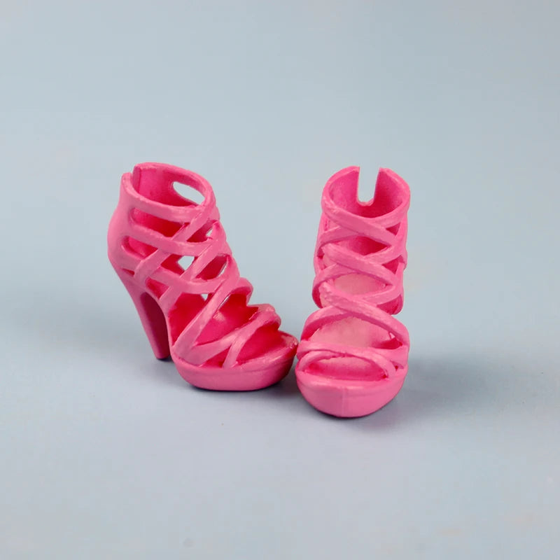 Original Doll Shoes High Heels Personality Doll Shoes 1/6 Doll Casual Sandals Shoes Boots Doll Decors Doll Accessories