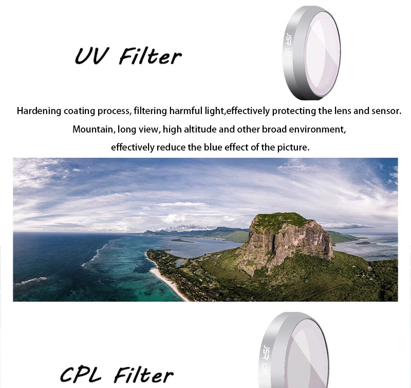 DJI Mavic2 filter MAVIC ZOOM zoom version UVND dimming polarizer drone accessories