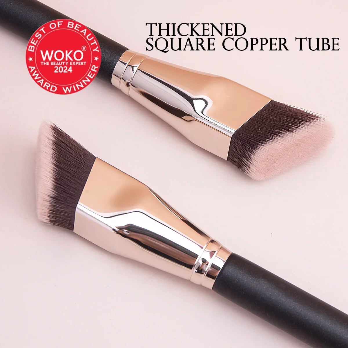 171S Angled Liquid Blush Foundation Brushes Cream Blush Brush Foundation Blending Makeup Brush Foundation Buffing Make Up Tool